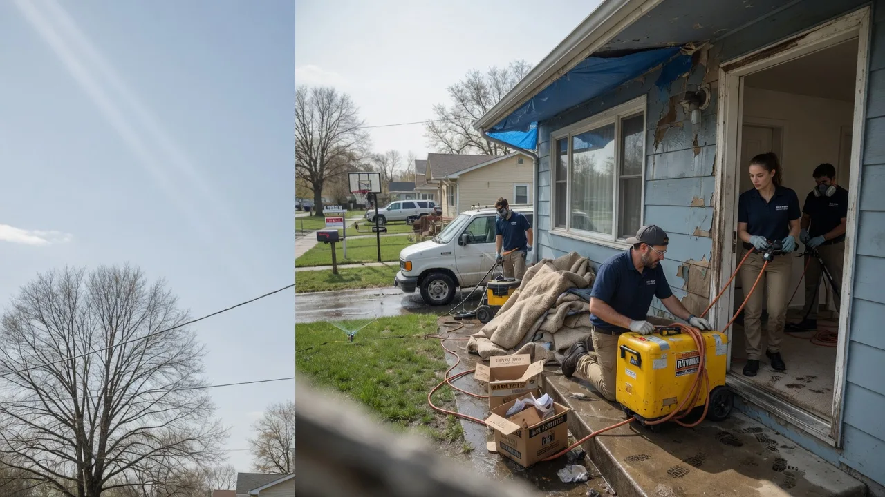 Basement Flood Cleanup in Bussey, IA near me